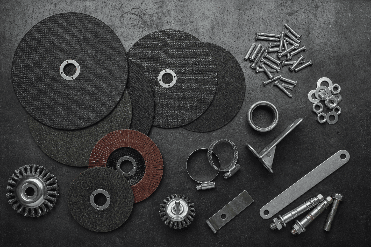 Cutting Wheels, Screws & Accessories